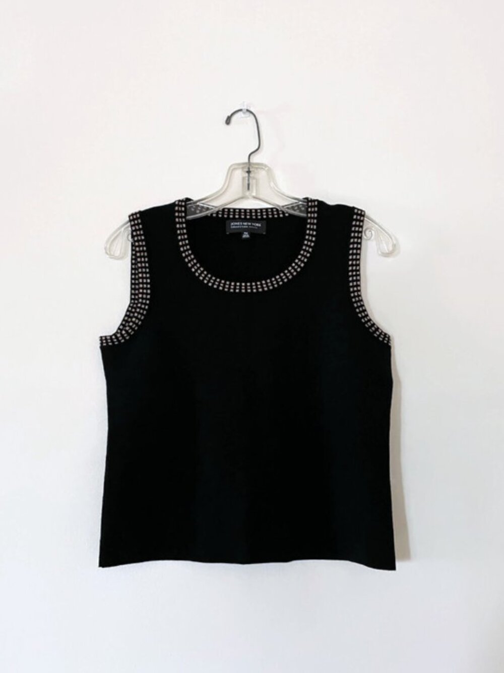 JONES NEW YOURK Sleeveless top, knit blouse ✿